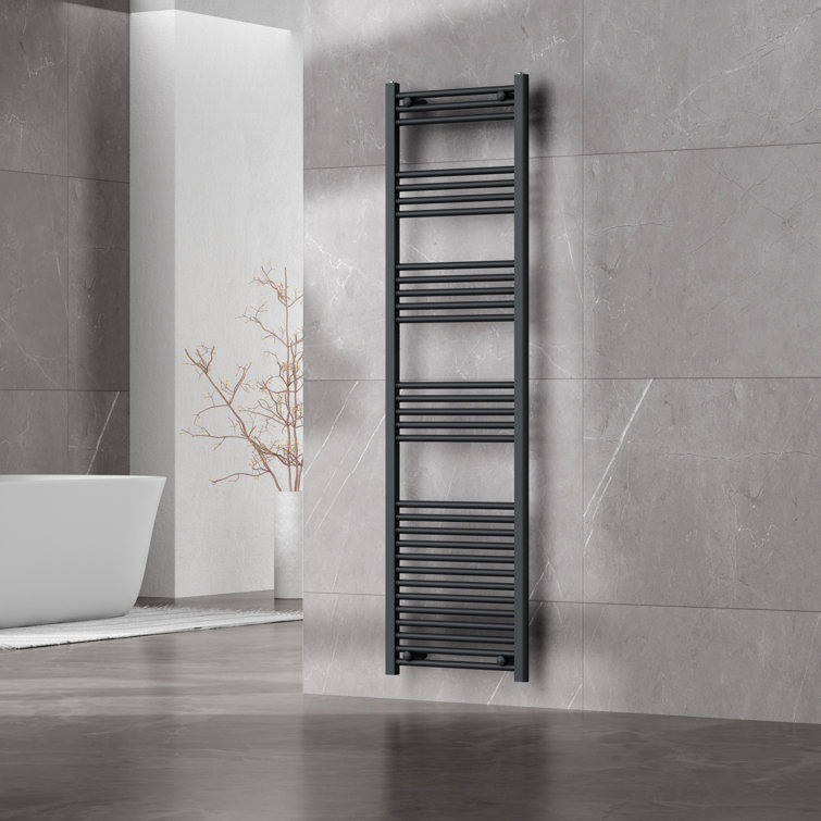 Belfry Bathroom Heated Towel Rail 1800 x 500 | Wayfair.co.uk